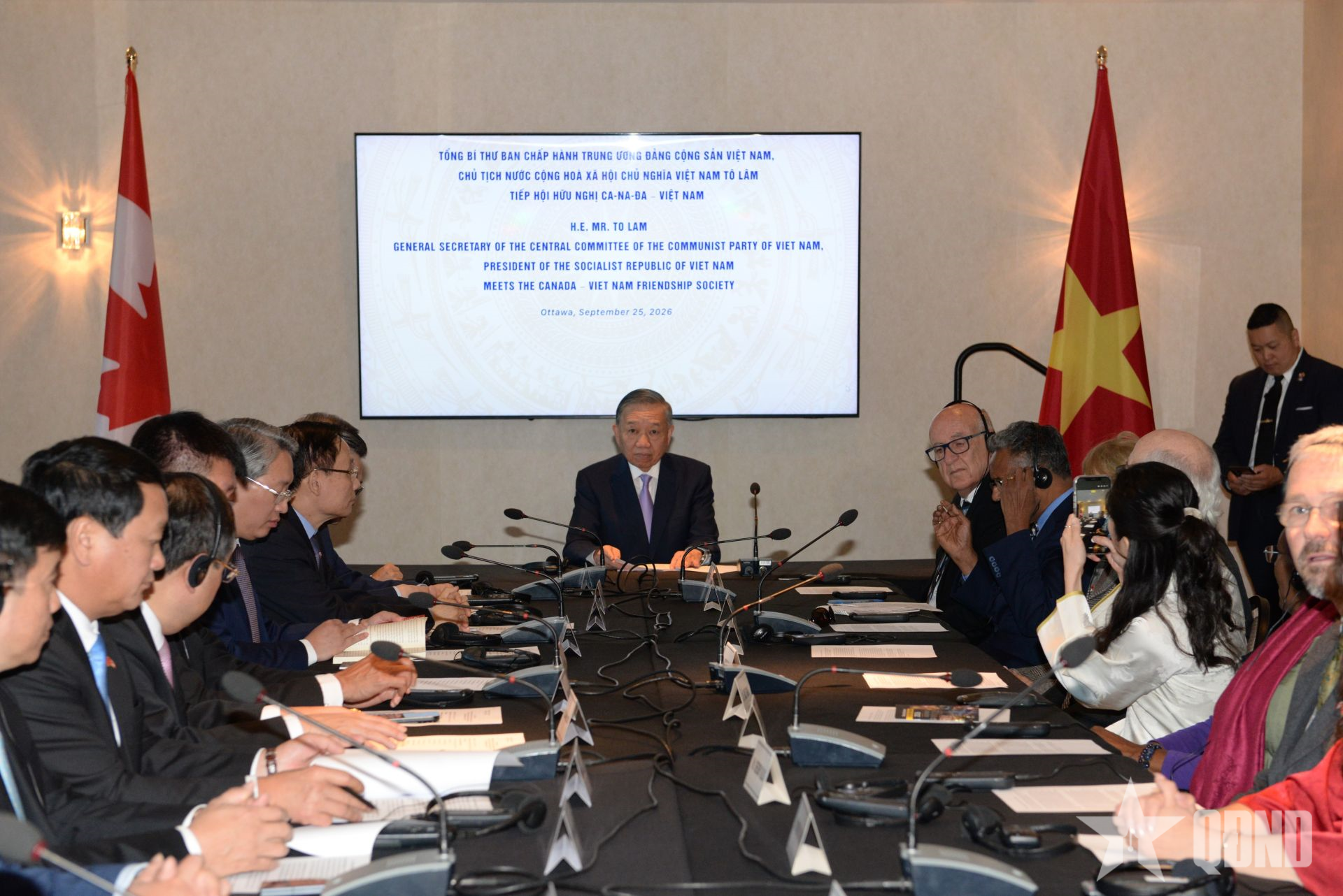 Tổng Bí thư, Chủ tịch nước Tô Lâm: Tình cảm của những người bạn Canada dành cho Việt Nam bền bỉ suốt hơn nửa thế kỷ